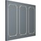 Ekena Millwork 28-in. W x 72-in. H Devon Rope Panel Moulding Kit Triple Panel PMLKDE28X72C - alternate 3